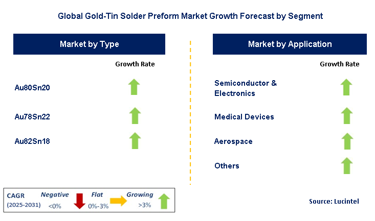 Gold-Tin Solder Preform Market by Segment
