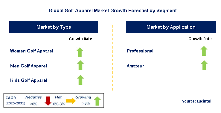 Golf Apparel Market by Segment
