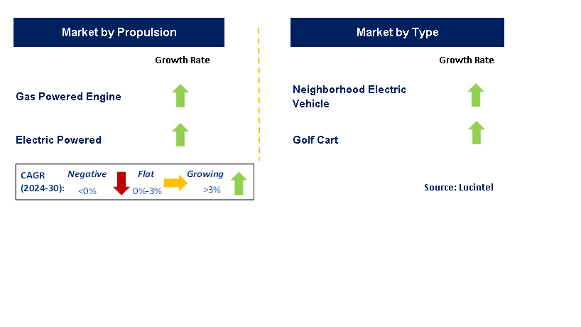 Golf Cart and Neighborhood Electric Vehicle by Segment