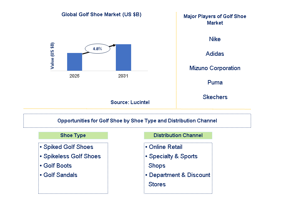 Golf Shoe Market Trends and Forecast