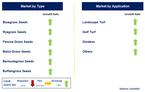 Grass & Lawn Seed Market by Segment
