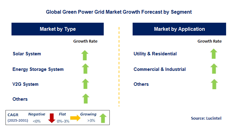 Green Power Grid Market by Segment
