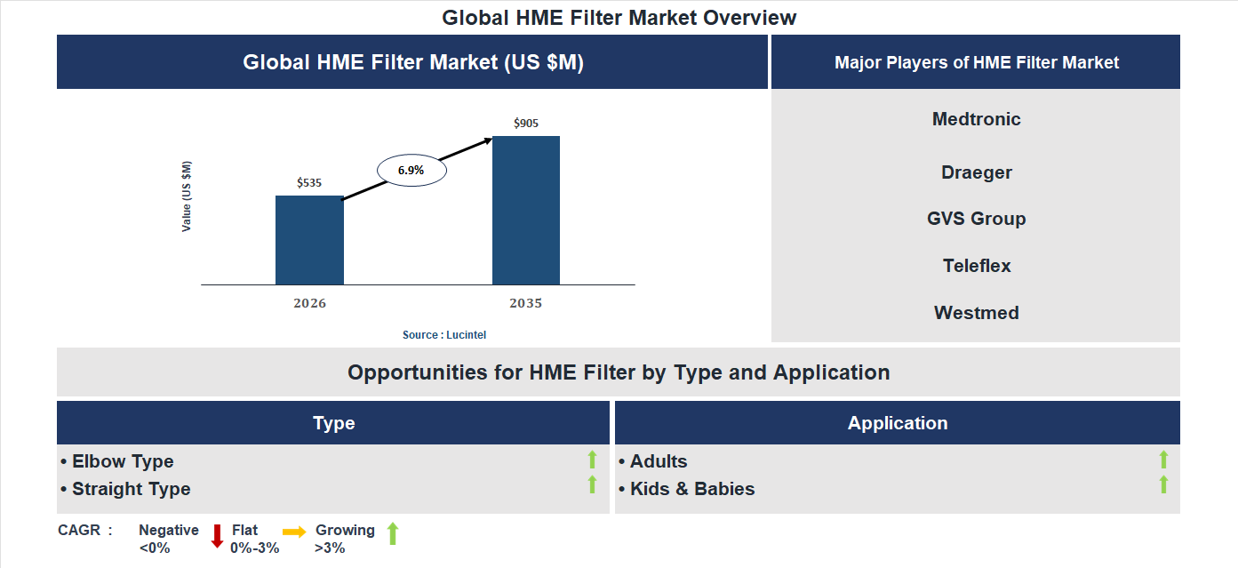 HME Filter Market Trends and Forecast
