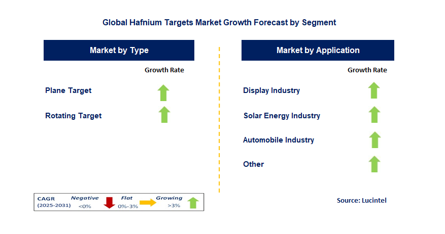 Hafnium Targets Market by Segment