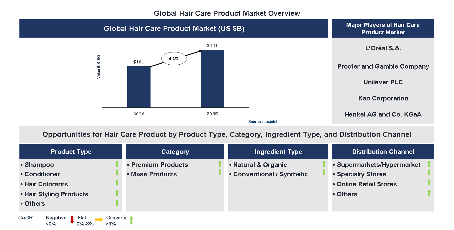 Hair Care Product Market Trends and Forecast