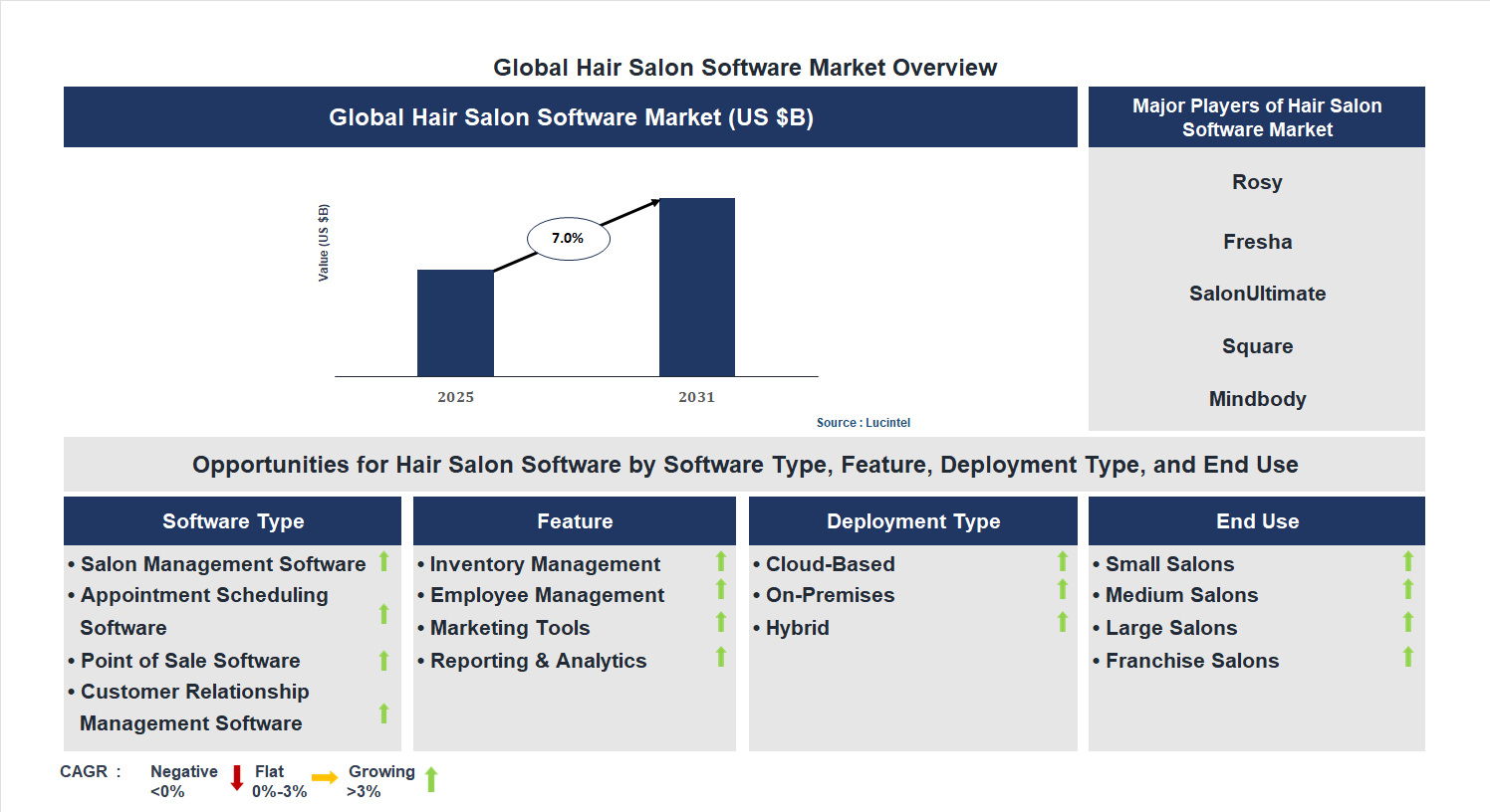 Hair Salon Software Market Trends and Forecast