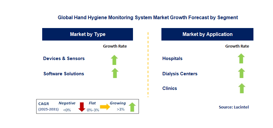Hand Hygiene Monitoring System Market by Segment