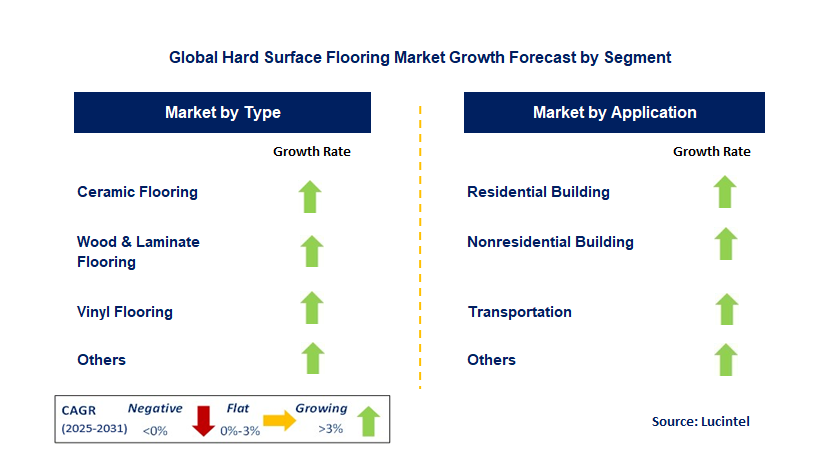 Hard Surface Flooring Market by Segment