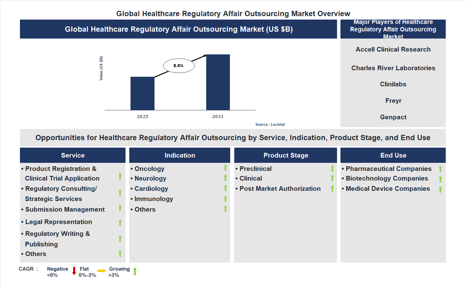 Healthcare Regulatory Affair Outsourcing Market Trends and Forecast