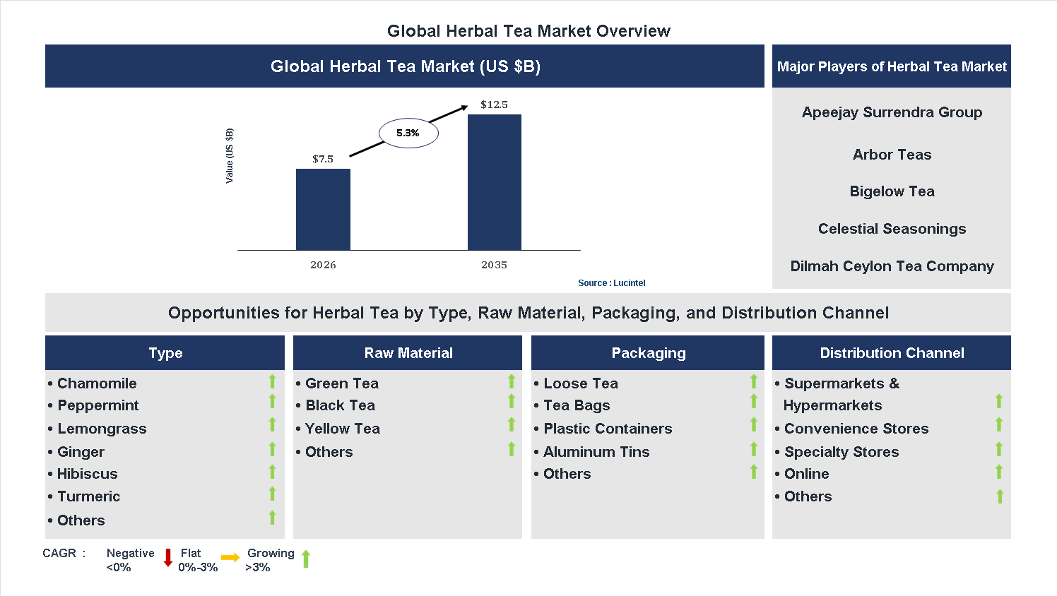 Herbal Tea Market Trends and Forecast