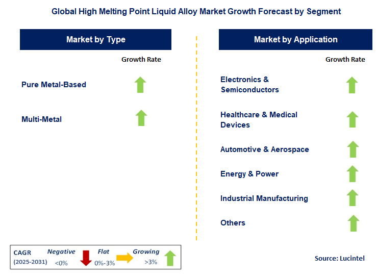 High Melting Point Liquid Alloy Market by Segment