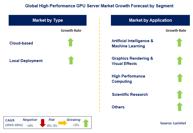 High Performance GPU Server Market by Segment