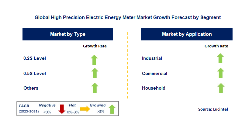 High Precision Electric Energy Meter Market by Segment