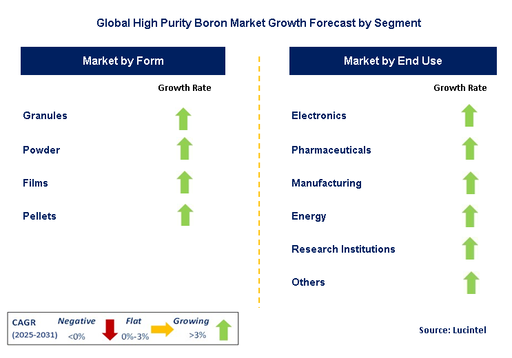 High Purity Boron Market by Segment