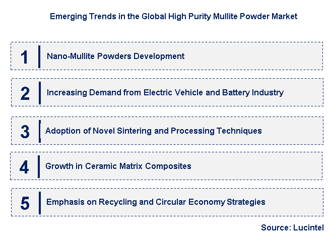 Emerging Trends in the High Purity Mullite Powder Market