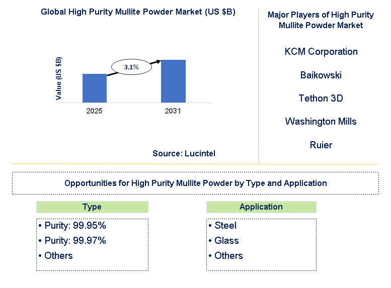 High Purity Mullite Powder Market Trends and Forecast