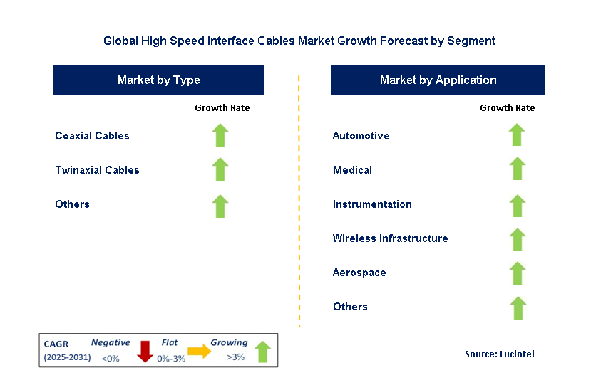 High Speed Interface Cable Market by Segment