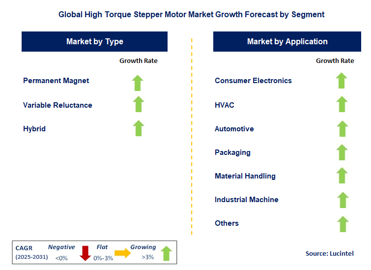 High Torque Stepper Motor Market by Segment
