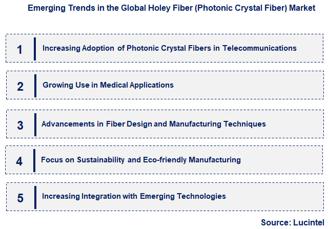 Emerging Trends in the Holey Fiber (Photonic Crystal Fiber) Market