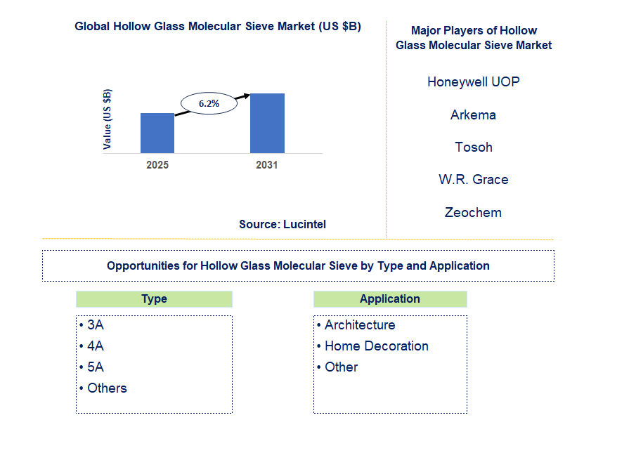 Hollow Glass Molecular Sieve Market Trends and Forecast