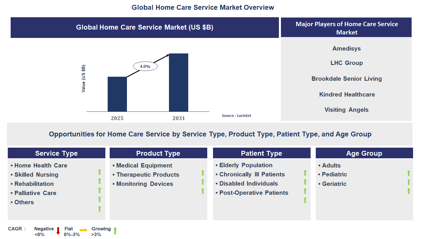 Home Care Service Market Trends and Forecast