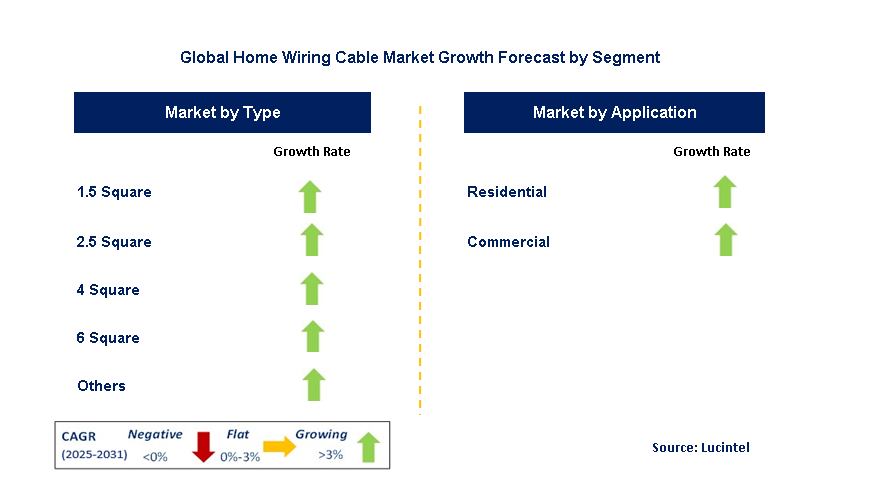 Home Wiring Cable Market by Segment