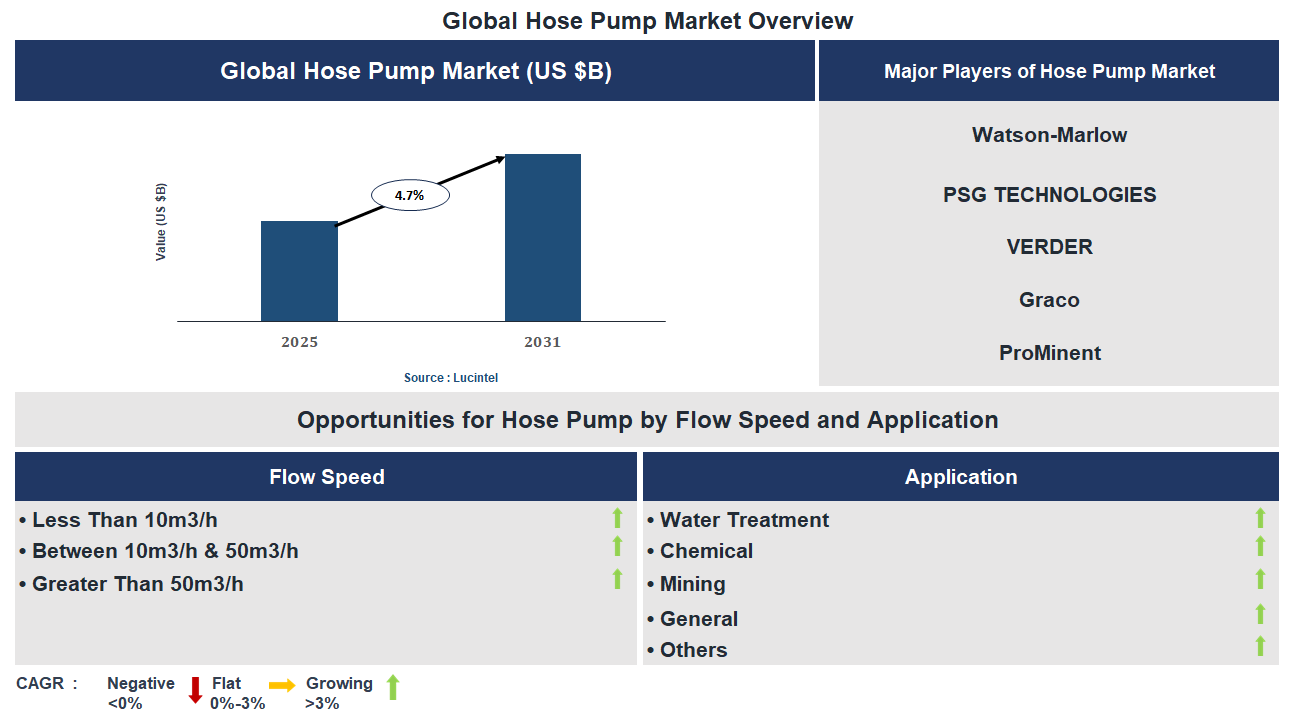 Hose Pump Market Trends and Forecast
