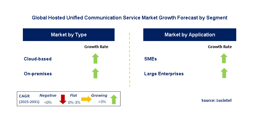 Hosted Unified Communication Service Market by Segment