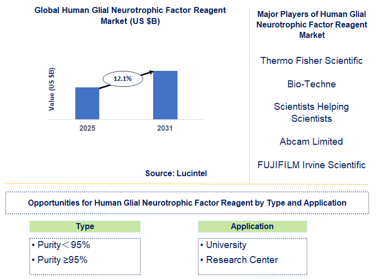 Human Glial Neurotrophic Factor Reagent Market Trends and Forecast