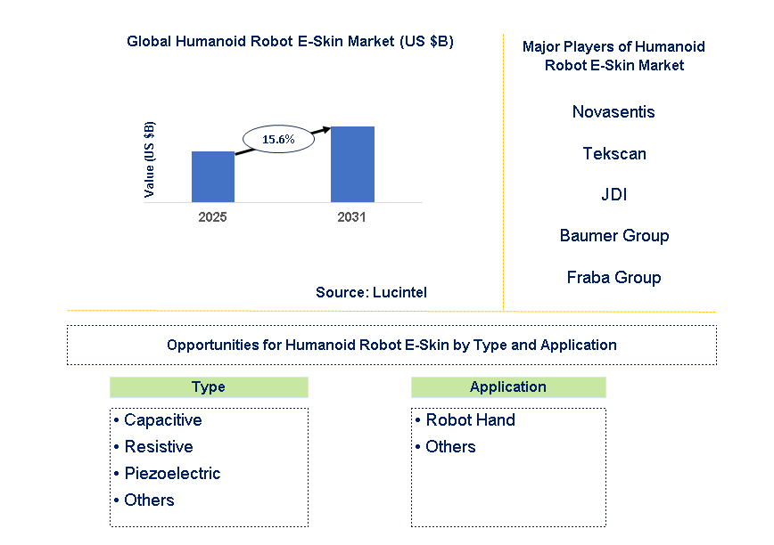 Humanoid Robot E-Skin Market Trends and Forecast