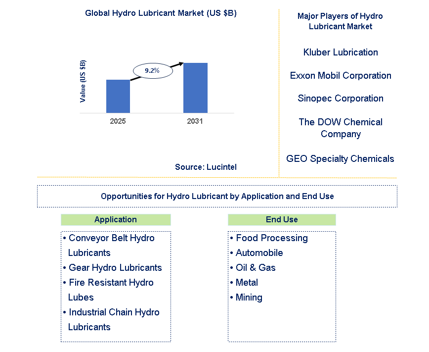 Hydro Lubricant Market Trends and Forecast