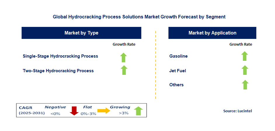 Hydrocracking Process Solutions Market by Segment