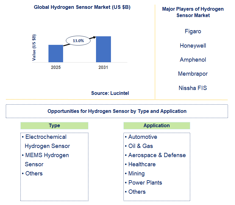 Hydrogen Sensor Market Trends and Forecast
