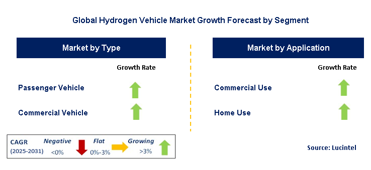 Hydrogen Vehicle Market by Segment