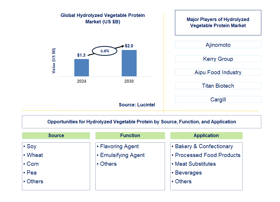 Hydrolyzed Vegetable Protein Trends and Forecast