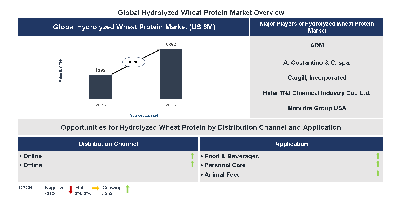 Hydrolyzed Wheat Protein Market Trends and Forecast Hydrolyzed Wheat Protein Market Trends and Forecast