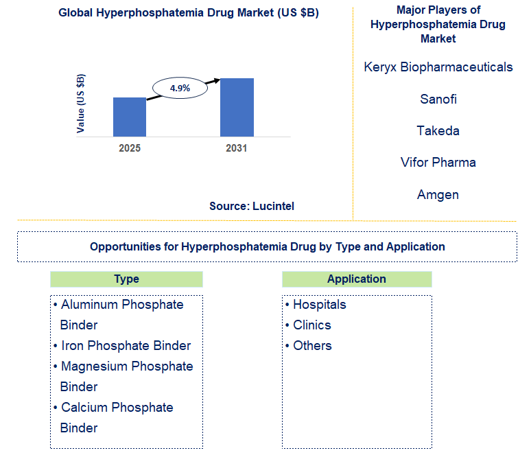 Hyperphosphatemia Drug Market Trends and Forecast