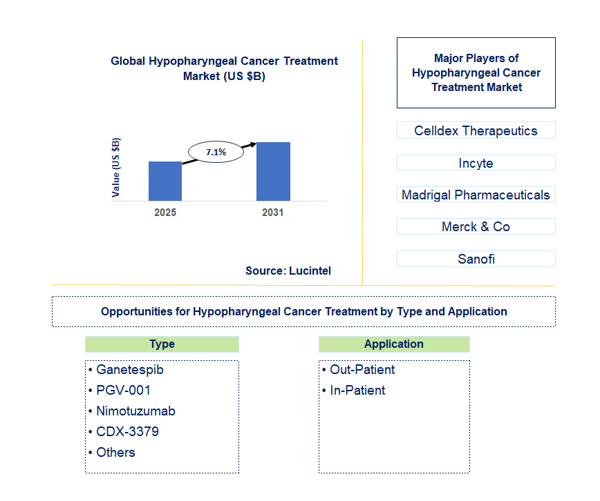 Hypopharyngeal Cancer Treatment Market Trends and Forecast