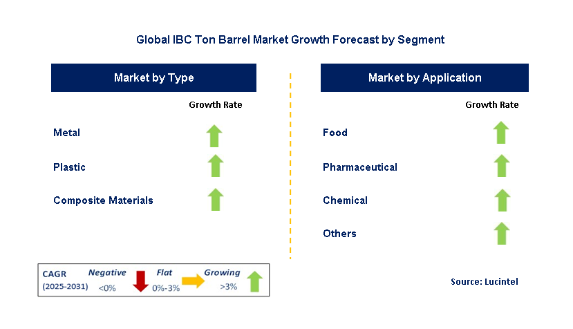 IBC Ton Barrel Market by Segment
