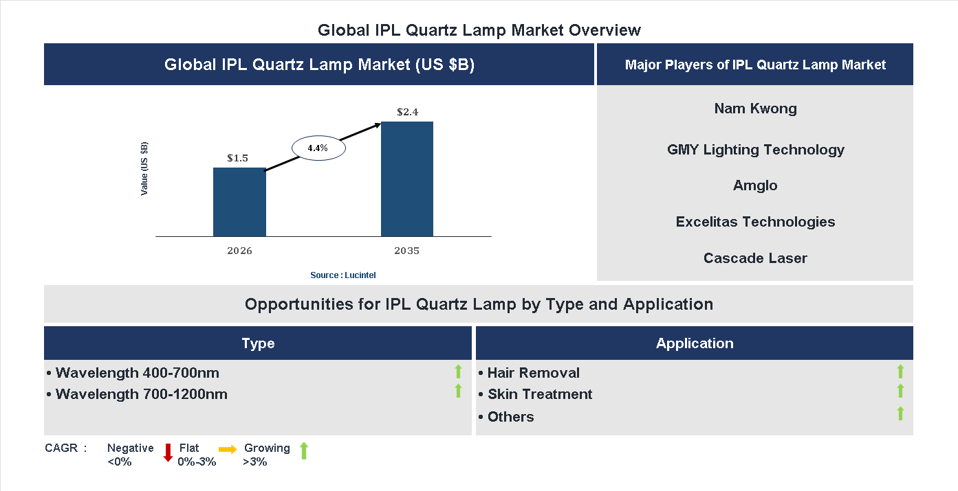 IPL Quartz Lamp Market Trends and Forecast