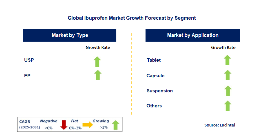 Ibuprofen Market by Segment