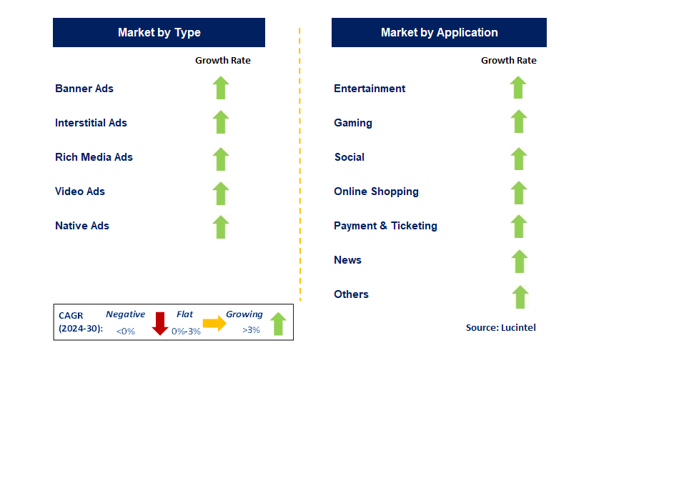 In-App Advertising by Segment