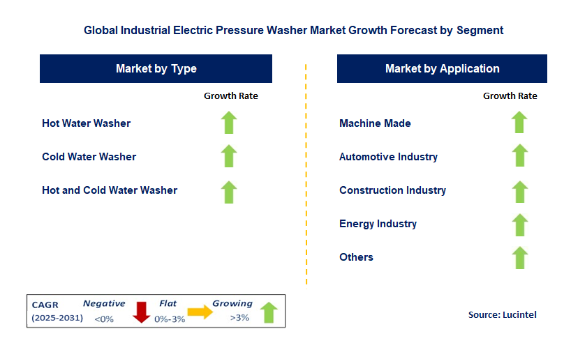 Industrial Electric Pressure Washer Market by Segment