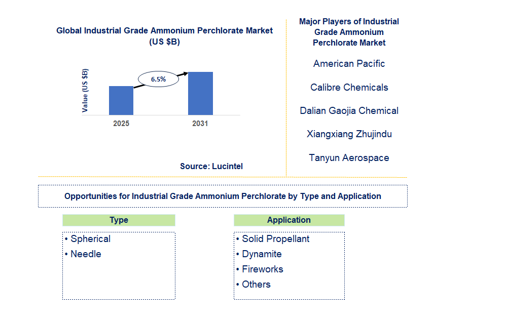 Industrial Grade Ammonium Perchlorate Market Trends and Forecast