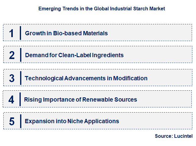 Emerging Trends in the Industrial Starch Market