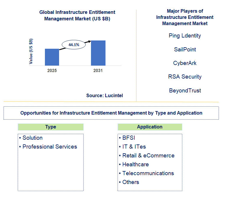 Infrastructure Entitlement Management Market Trends and Forecast