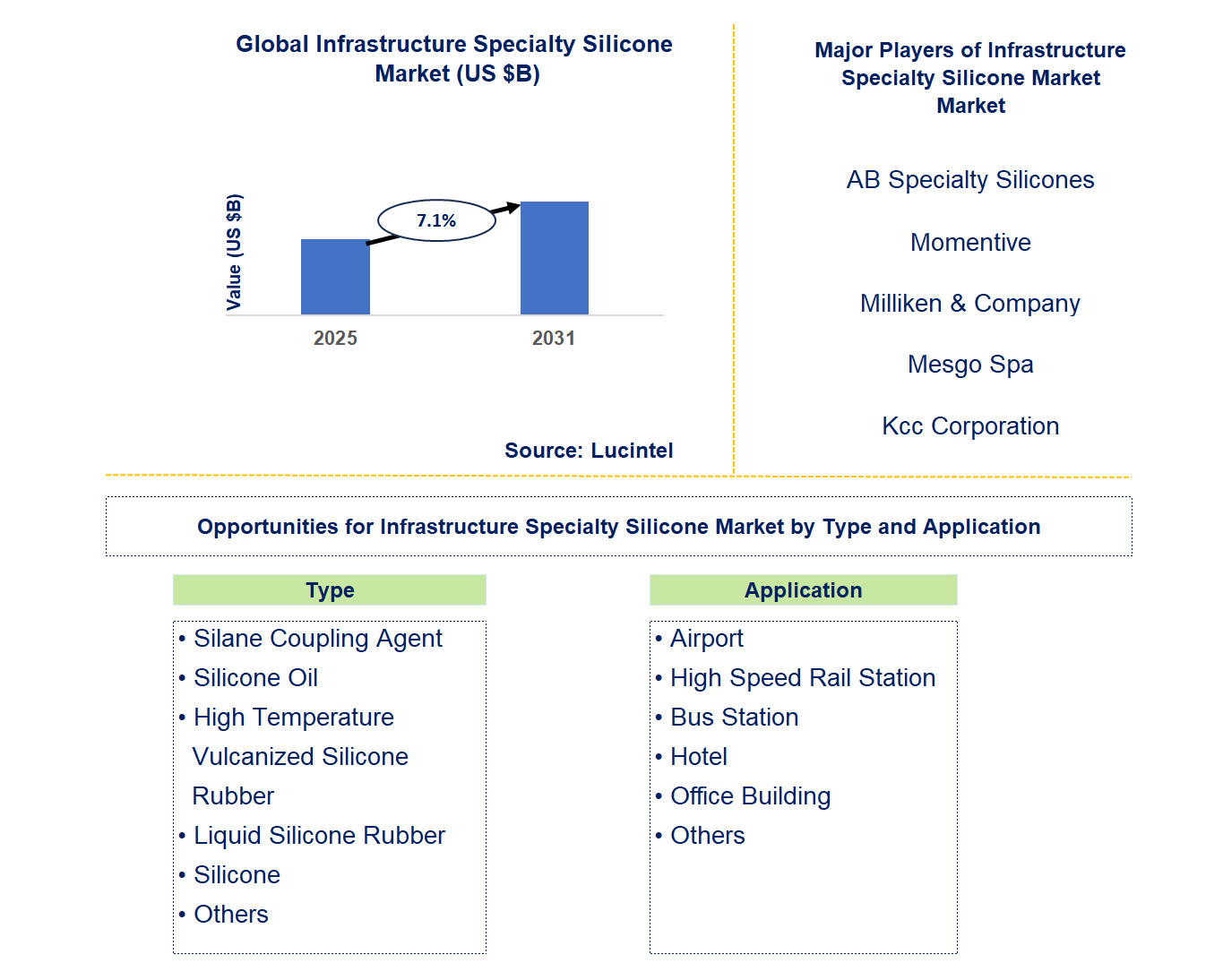 Infrastructure Specialty Silicone Market Market Trends and Forecast