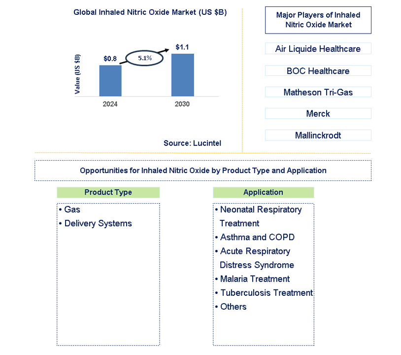 Inhaled Nitric Oxide Trends and Forecast