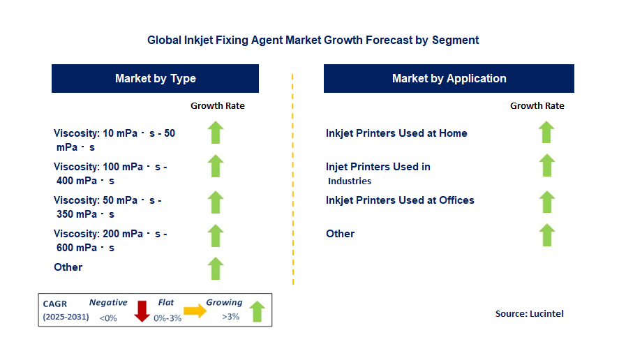 Inkjet Fixing Agent Market by Segment