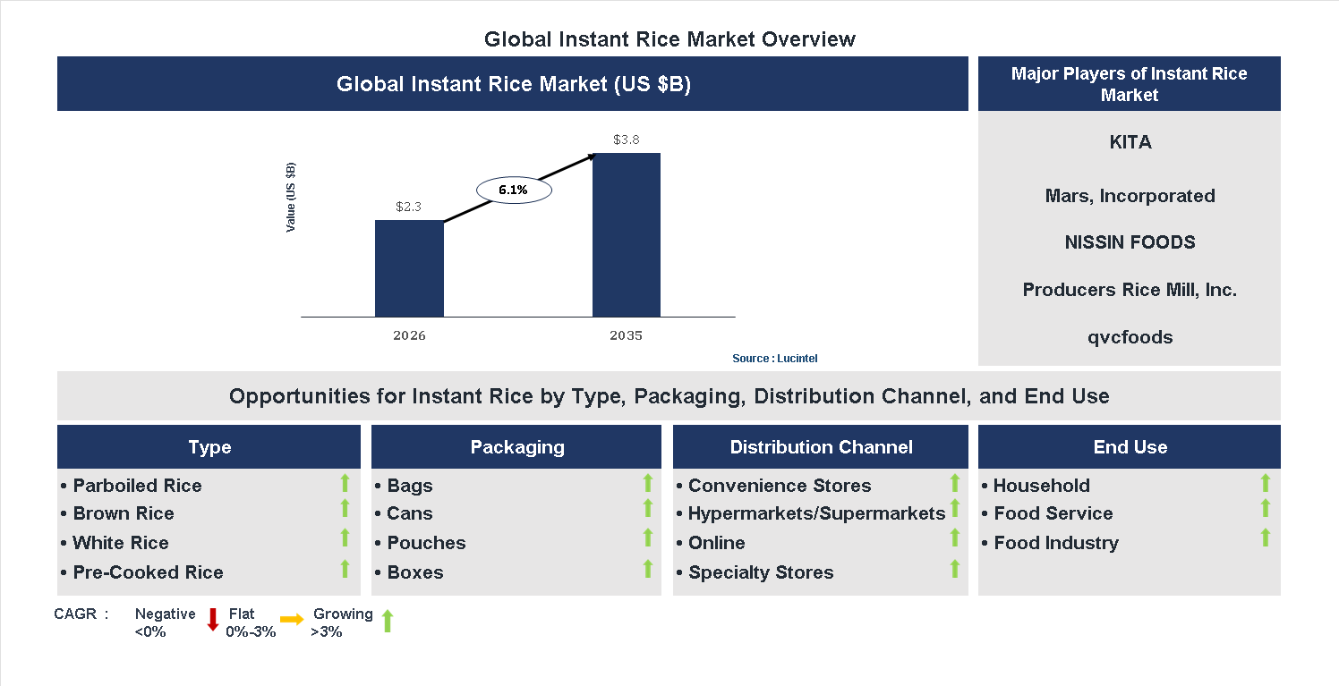 Instant Rice Market Trends and Forecast